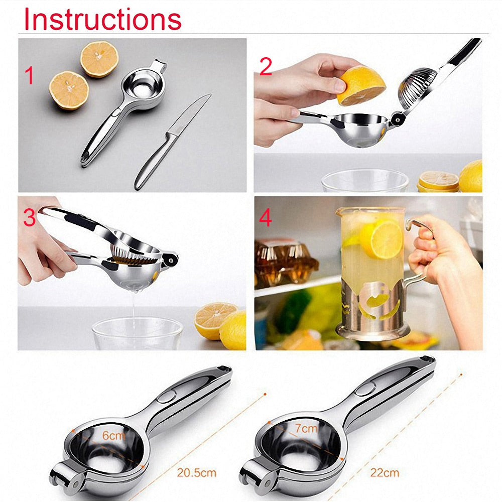 Stainless Steel Lemon Hand Squeezer Press Machine