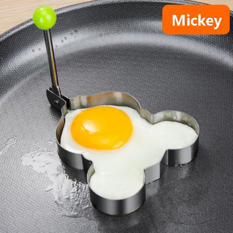 Stainless Steel 5Style Fried Egg Pancake Shaper