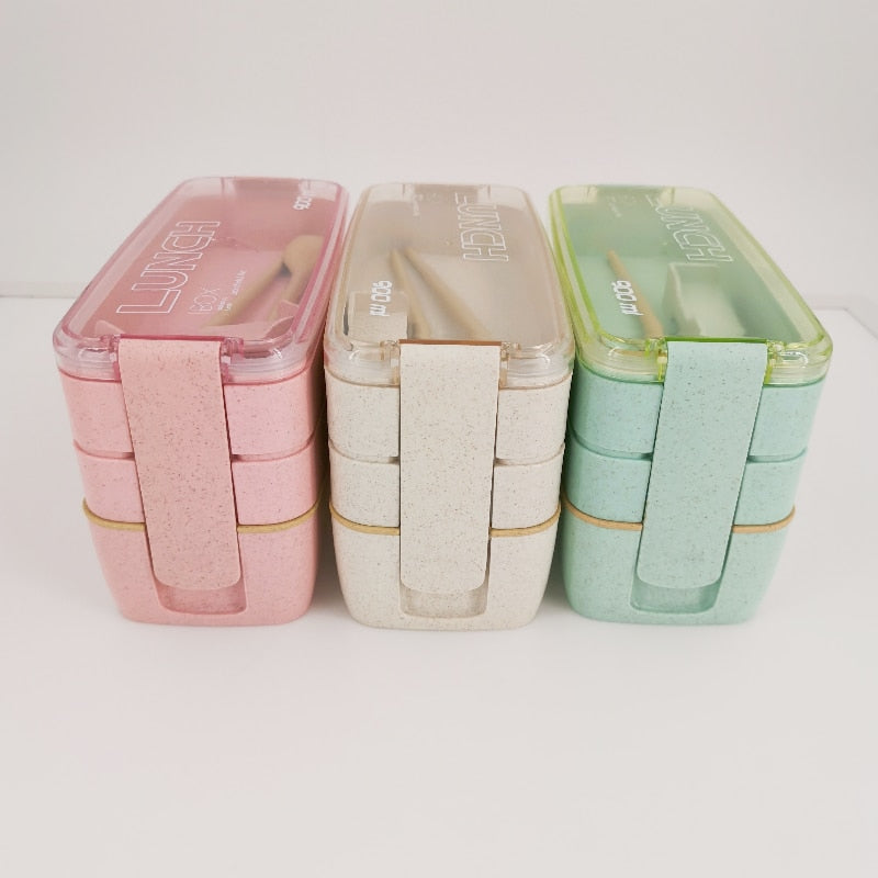 Healthy Material Lunch Box 3 Layer