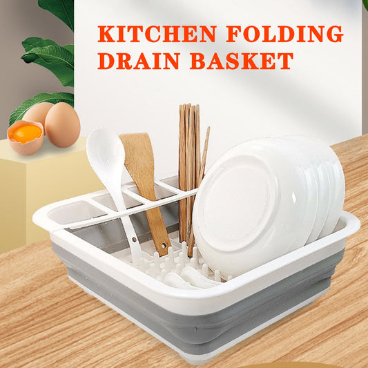 Foldable Bowl Tableware Plate Storage Organizer